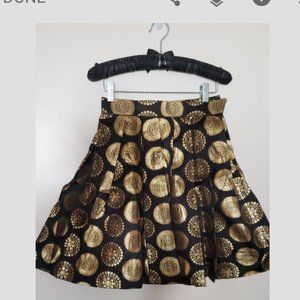 Gorgeous Black Pleated Skirt